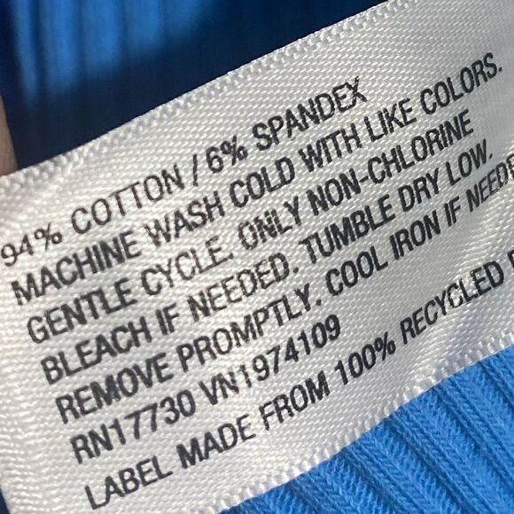 3For$20 Wild Fable Blue Body-con Dress size large - Picture 3 of 6